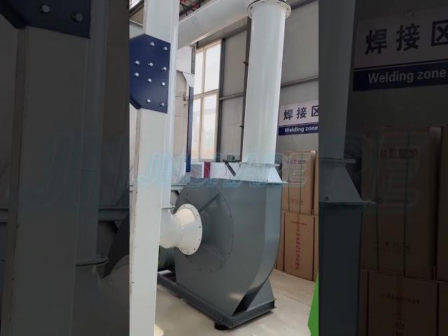 Complete Hammer Mill Set, Hammer Mill, Cyclone With Air Lock, Fan Blower, Bag Dust Collector