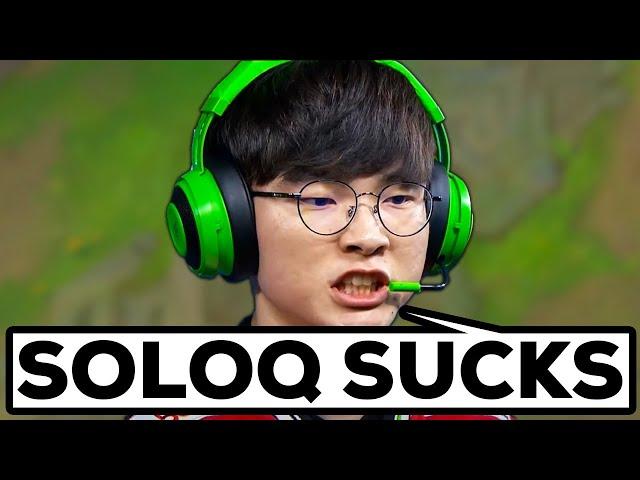 Faker speaks out against Solo Queue (again)