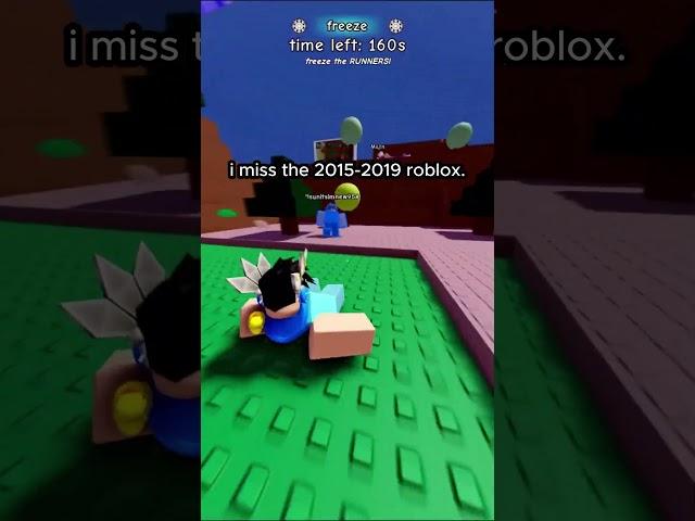 I miss the 2015-2019 roblox era. #roblox #shorts #viral