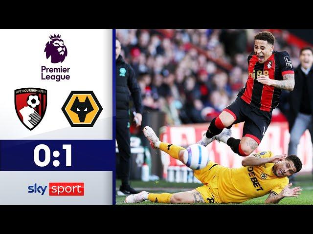 Überraschungssieg der Wolves! | AFC Bournemouth - Wolverhampton Wanderers | Highlights - PL 24/25