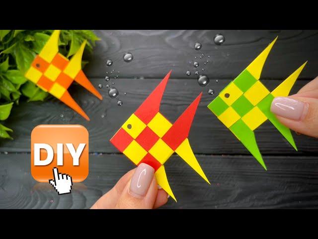 Paper Fish | Paper Craft | Рыбки из бумаги | Поделки из бумаги