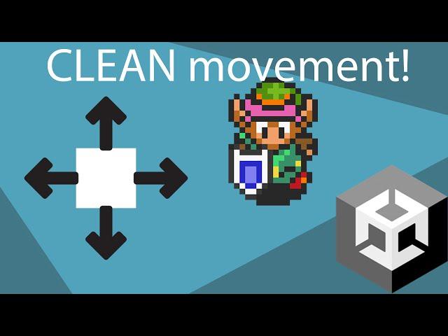 How to make CLEAN basic top-down movement in Unity! | Tutorial