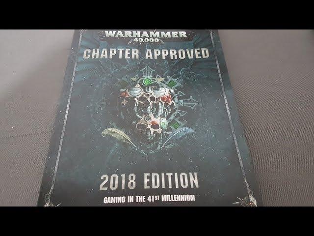 Chapter Approved 2018 overview