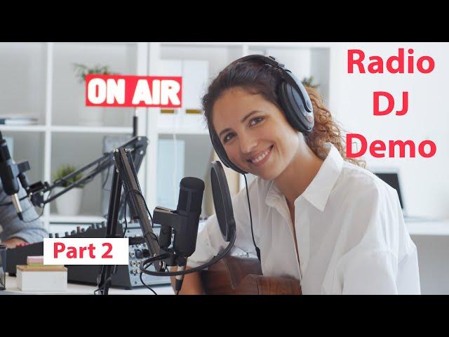 How To Make A Radio DJ Demo Part 2 Structure and recording a radio demo. Professional Presenter tips