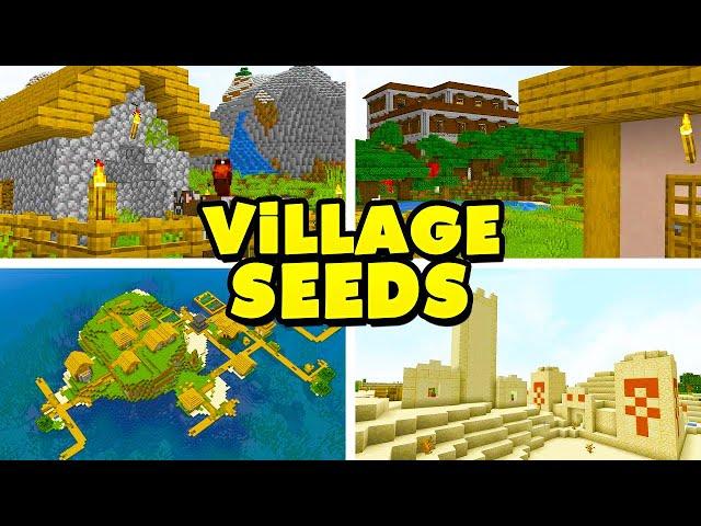 Top 20 Best New Village Seeds For Minecraft 1.16! (PC Java Edition)