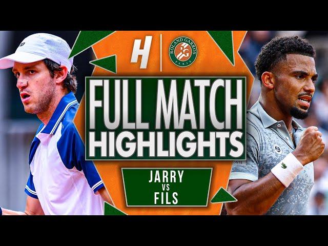 Nicolas Jarry vs Arthur Fils - FULL Match Highlights | Roland Garros 2025