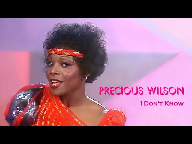 Precious Wilson - I Don't Know (Show-Express 09.09.1982)