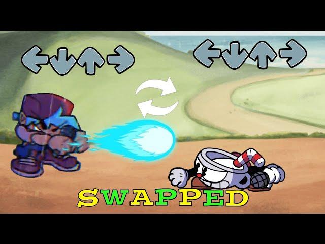 Indie Cross V1 - Cuphead but Swapped (FNF VS CUPHEAD)