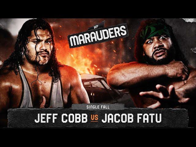 [ Full Match ] Jeff Cobb vs Jacob Fatu | DEFY Wrestling - Marauders (10/29/21)