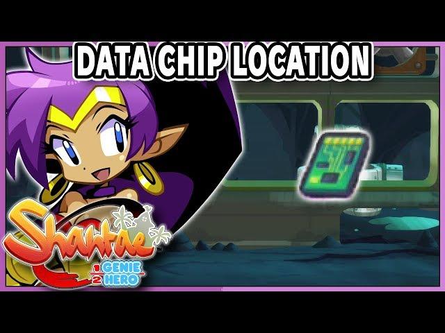 TECHNO BARON'S DATA CHIP LOCATION IN MERMAID FALLS Shantae Half Genie Hero Guide - DarkLightBros