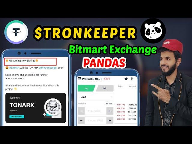 Tronkeeper Ton Transaction| TONARX Tronkeeper bitmart Exchange| Memeland & Pandas  | $MEMES Airdrop