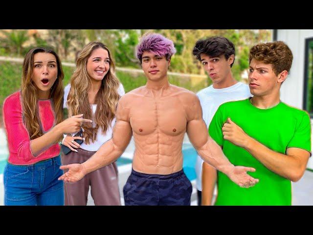 PRANKING MY FRIENDS WITH MY NEW BODY!!