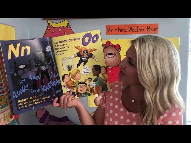 Kids Book Read Aloud: Superhero ABC