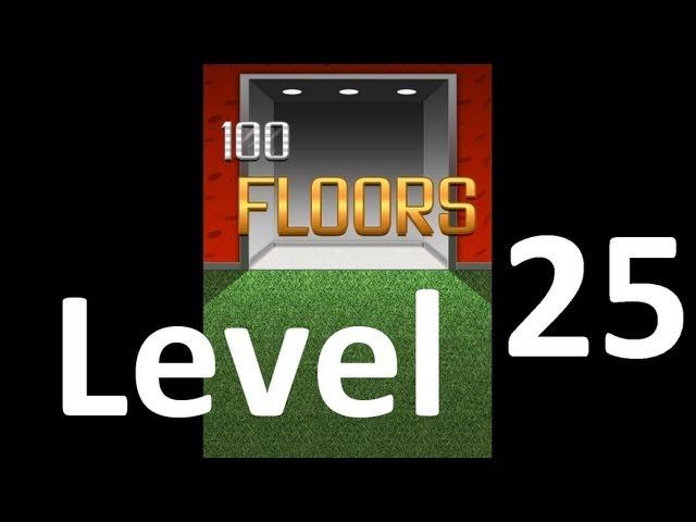 100 Floors level 25 Solution Floor 25