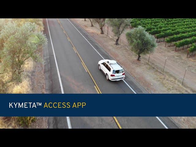 Introduce Kymeta Access App