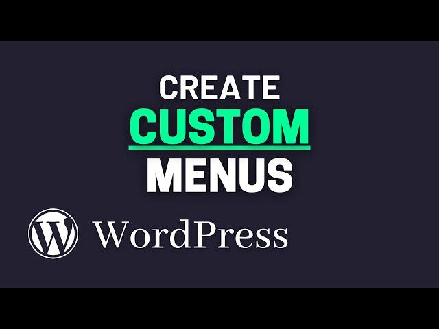 How to Create a Custom Menu in WordPress (Step by Step)