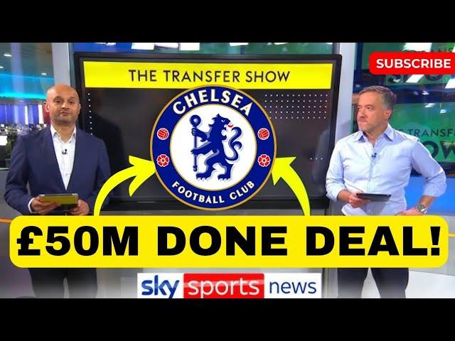 CHELSEA SECURES £50M MIDFIELDER | MEDICALS DONE | £250K-PER-WEEK CONTRACT | FANS GO WILD!