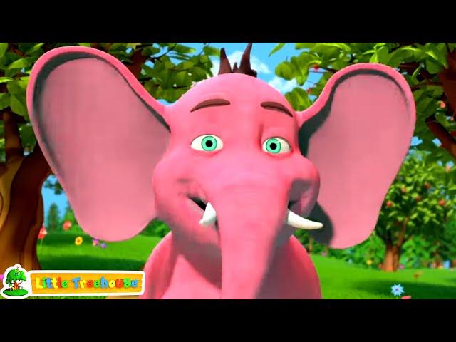 Happy Elephant Song, Nursery Rhymes And Baby Songs by Little Treehouse