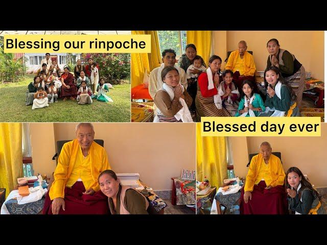 LOSAR TSEPA SUMPA||WE GET A BLEESING OUR RINPOCHE||ODISHA||TIBETAN VLOGGER