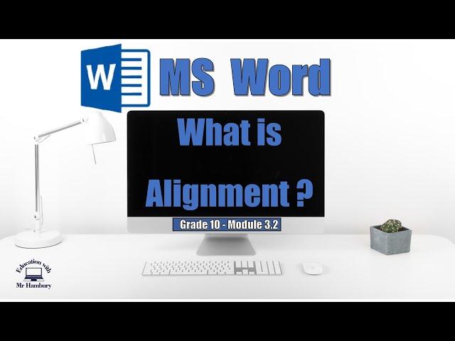 How to ALIGN text in MS Word | Alignment Tutorial