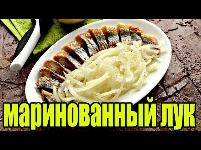 Маринованный лук для сельди(Как мариновать лук).