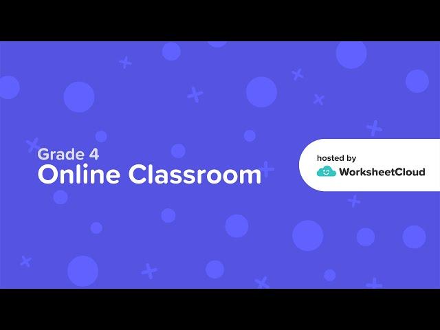 Grade 4 - Mathematics - Fractions 1 / WorksheetCloud Video Lesson