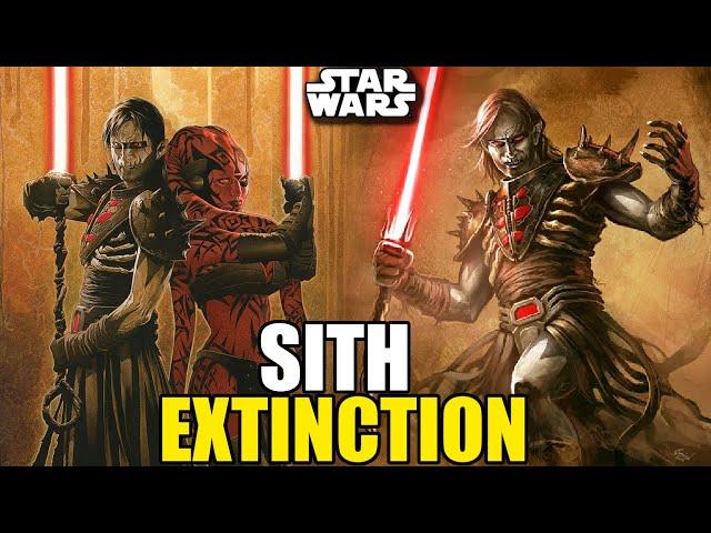 Why The Sith FINALLY Went Extinct [150 Years AFTER Sidious] - Star Wars Explained