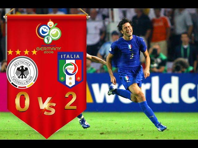 Fabio Grosso goal • Germany V Italy [World Cup 2006] (Semi-final) [Italian commentary]