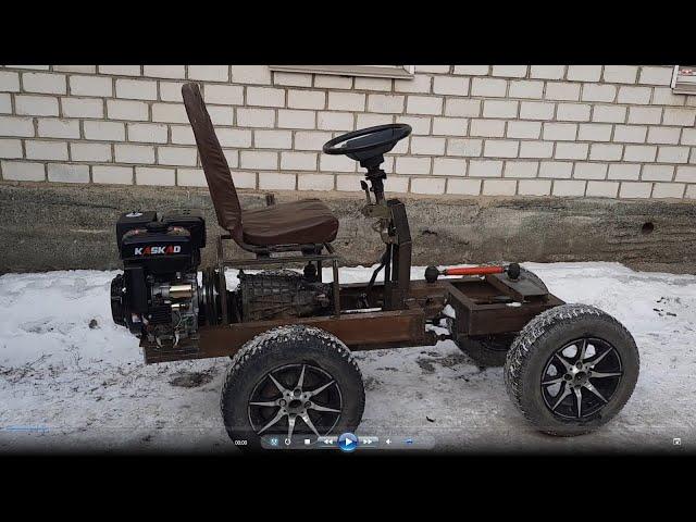 Первый выезд!!! Деревенский помощник! Част 2. Mini loader. Part 2.