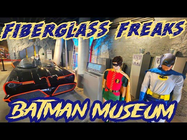 Man's BATMAN Passion Becomes NEW MUSEUM! BATCAVE & WAYNE MANOR Recreations