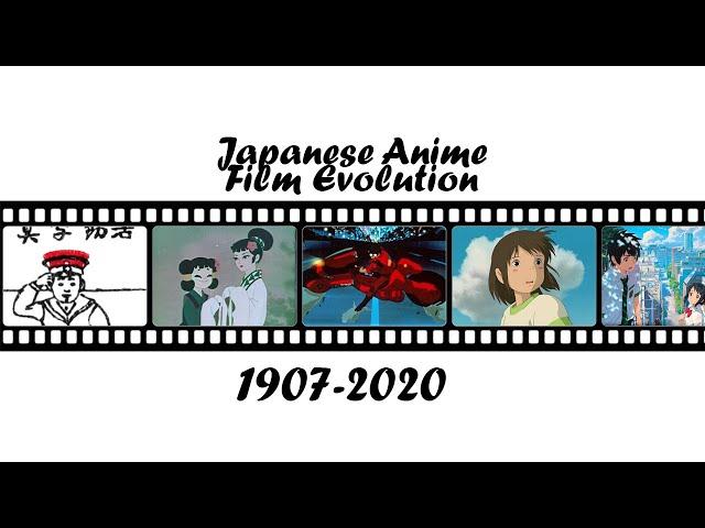 Japanese Anime | Film Evolution (1907-2020)