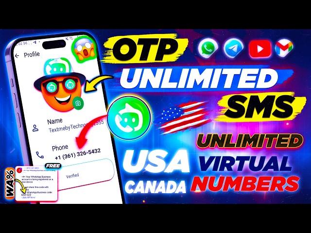 Create UNLIMITED Telegram, WhatsApp & Gmail Accounts Free On USA/UK Numbers 2025