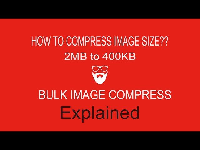 Compress Image Size Without Losing Quality | Bulk Image Compression