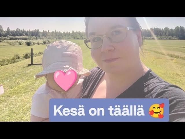 Kesäinen loma arkivlog | Suurperheen elämää