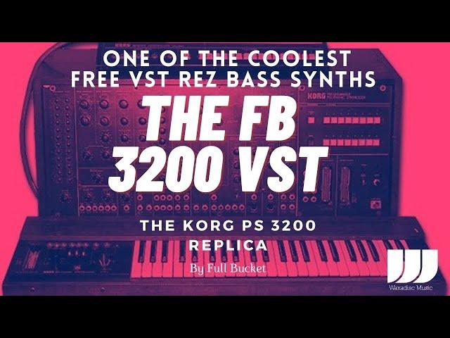 One of the Coolest FREE Rez Bass Synth VST Plug ins FB3200