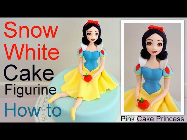 Snow White Cake Figurine how to by Pink Cake Princess