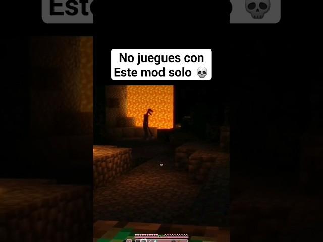 No juegues con este mod solo  #minecraft #mods #terror