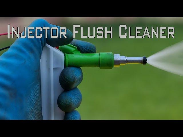 Universal Fuel Injector Flush Cleaner with carb cleaner/Cleaning injectors without expensive tools