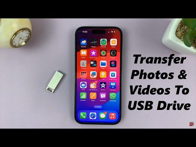 How To Transfer iPhone Photos & Videos To USB Flash Drive Without Computer