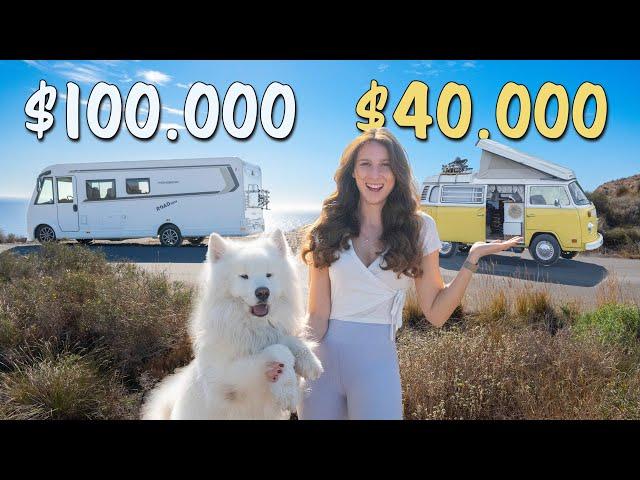 $100K vs. $40K VAN SWAP (full tour of Weinsberg CaraCore 700 MEG)