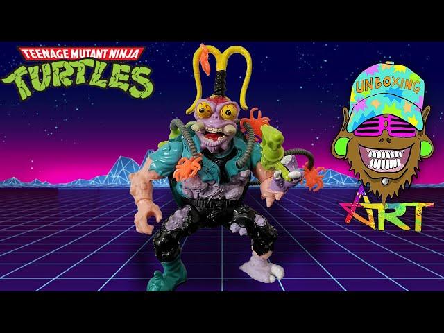 Teenage Mutant Ninja Turtles  Scumbug 1990 Vintage Action Figure Review