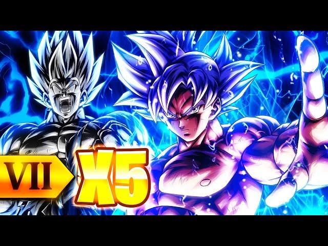 5x ZENKAI BUFFED LF MASTERED ULTRA INSTINCT GOKU IS THE BEST IN THE GAME!!!! (Dragon Ball Legends)