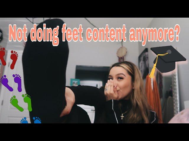 AM I DONE SELLING FEET CONTENT?