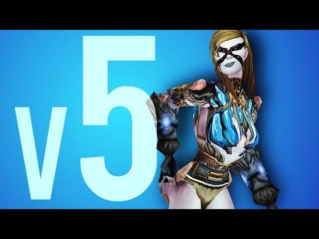 Survival Hunter Amazing 1v5! (5v5 1v1 Duels) - PvP WoW Legion 7.3.5