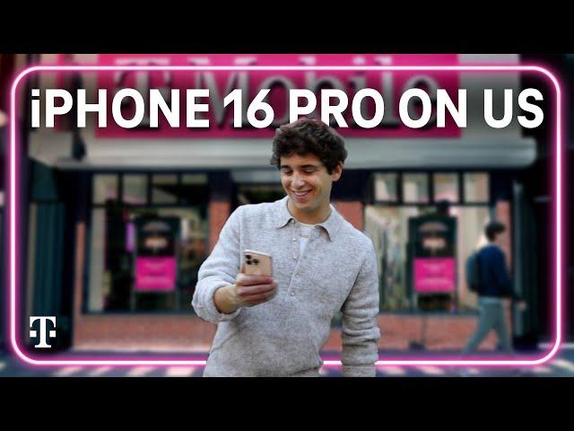 Don’t wait. Get an iPhone 16 Pro ON US | T-Mobile