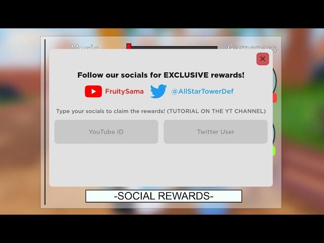 Youtube Reward Tutorial All Star Tower Defense