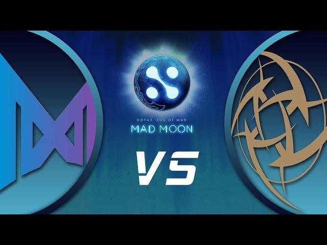 Nigma vs NiP - WePlay! Dota 2 Tug of War: Mad Moon