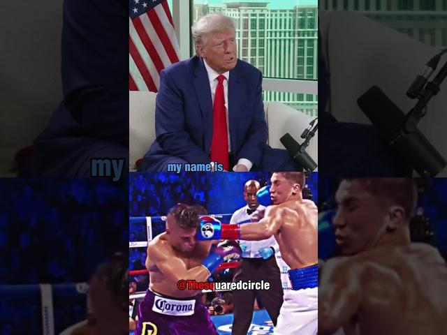 Donald Trump on Triple G #shortsfeed #shorts #ggg #golovkin #canelo