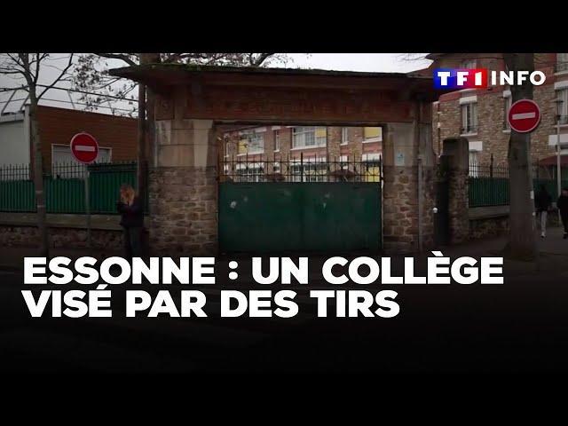 Essonne : un collège visé par des tirs｜TF1 INFO