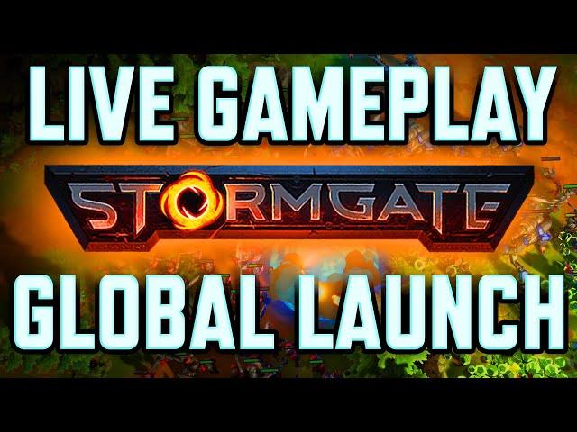 STORMGATE is OUT! Live Gameplay & Guide